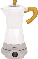 JOCCA JOCCA ELECTRIC ITALIAN COFFE MACHINE NATURE LINE WHITE J-2188