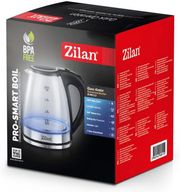 ΒΡΑΣΤΗΡΑΣ ZILAN ELECTRICAL GLASS KETTLE 1.8L 1800W ZLN8115