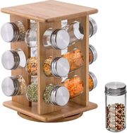 GUSTO CASA GUSTO CASA ΘΗΚΗ ΜΠΑΧΑΡΙΚΩΝ 12 ΔΟΧΕΙΩΝ ΜΕ ΠΕΡΙΣΤΡΕΦΟΜΕΝΗ ΒΑΣΗ ΜΠΑΜΠΟΥ 607602