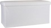 ESTIA ΣΚΑΜΠΟ ΜΕ ΑΠΟΘΗΚΕΥΤΙΚΟ ΧΩΡΟ 76Χ38CM ΛΕΥΚΟ 03-35938
