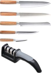 ESTIA ΣΕΤ 5 ΜΑΧΑΙΡΙΑ ΜΕ ΒΑΣΗ ALLURE ΚΑΙ ΑΚΟΝΙΣΤΗΡΙ