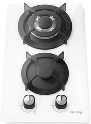 ISEASY MGBG-312A ΕΣΤΙΑ ΑΕΡΙΟΥ, 2 ΚΑΥΣΤΗΡΕΣ (ΛΕΥΚΟ)