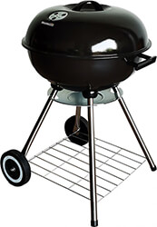 BORMANN ΨΗΣΤΑΡΙΑ ΚΑΡΒΟΥΝΟΥ BORMANN BBQ1145 Φ44CM ΜΕ ΡΟΔΕΣ &amp; ΡΑΦΙ