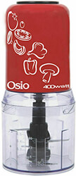 OSIO ΜΠΛΕΝΤΕΡ 400W OSIO OMC-2312 RED