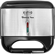 ESTIA ΤΟΣΤΙΕΡΑ 800W ESTIA 06-12175 BLACK &amp; INOX