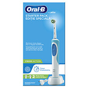 ΗΛΕΚΤΡΙΚΗ ΟΔΟΝΤΟΒΟΥΡΤΣΑ ORAL-B D12 VITALITY CROSS ACTION 80372251 +EXTRA ΑΝΤΑΛΛΑΚΤΙΚΟ