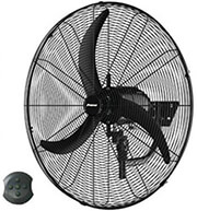 PRIMO ΑΝΕΜΙΣΤΗΡΑΣ ΕΠΙΤΟΙΧΙΟΣ ΜΕ RC 110W PRIMO PRWF-80561 ΜΑΥΡΟΣ