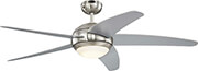 WESTINGHOUSE ΑΝΕΜΙΣΤΗΡΑΣ ΟΡΟΦΗΣ WESTINGHOUSE BENDAN SATIN CHROME/SILVER BLADES 52''/132CM LED