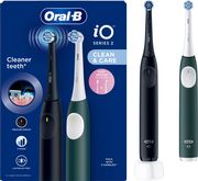 ΗΛΕΚΤΡΙΚΗ ΟΔΟΝΤΟΒΟΥΡΤΣΑ ORAL B IO2 DUO BLACK&amp;GREEN