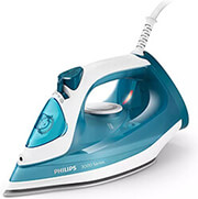 ΣΙΔΕΡΟ ΑΤΜΟΥ PHILIPS 3000 SERIES DST3011/20 IRON STEAM IRON CERAMIC SOLEPLATE 2100W BLUE