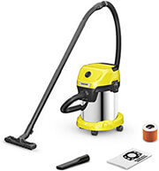 KARCHER ΗΛΕΚΤΡΙΚΗ ΣΚΟΥΠΑ 1000W KARCHER WD 3 S V-17/4/20 1.628-135.0 ΥΓΡΩΝ/ΣΤΕΡΕΩΝ