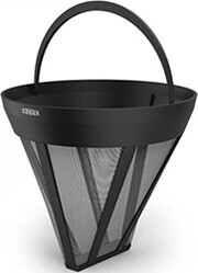 HAMA 111263 XAVAX PERMANENT FILTER FOR COFFEE MAKERS, COFFEE FILTER REPLACEMENT FOR SIZE 4