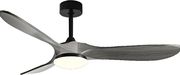 GRC-TECH ΑΝΕΜΙΣΤΗΡΑΣ ΟΡΟΦΗΣ GRC-TECH 42'' (107CM) LED LAMP RC GREY-BLACK