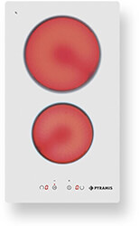 PYRAMIS ΕΝΤΟΙΧΙΖΟΜΕΝΗ ΕΣΤΙΑ DOMINO ΛΕΥΚΗ PYRAMIS PHC31210FMW