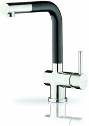 PYRAMIS ΜΠΑΤΑΡΙΑ ΚΟΥΖΙΝΑΣ PYRAMIS PREMIUM FUSION CAPRICCIO ΜΕ ΝΤΟΥΣ ΜΑΥΡΟ INOX