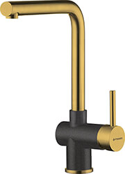 PYRAMIS ΜΠΑΤΑΡΙΑ ΚΟΥΖΙΝΑΣ PYRAMIS MANDOLIN PVD ΨΗΛΗ ΜΠΑΤΑΡΙΑ GOLD AND PEARL BLACK