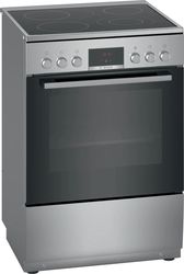 BOSCH ΚΟΥΖΙΝΑ ΜΕ ΚΕΡΑΜΙΚΗ ΕΣΤΙΑ BOSCH HKR39A250U INOX