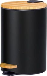 ΜΕΤΑΛΛΙΚΟ ΚΑΛΑΘΑΚΙ ΜΠΑΝΙΟΥ BORMANN 061557 ΞΥΛΙΝΟ ΚΑΠΑΚΙ ΜΗΧΑΝΙΣΜΟΣ ΑΡΓΟΥ ΚΛΕΙΣΙΜΑΤΟΣ ΜΑΥΡΟ