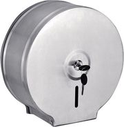 BORMANN ΘΗΚΗ ΓΙΑ ΧΑΡΤΙ ΥΓΕΙΑΣ ΕΠΙΤΟΙΧΙΑ ΣΤΡΟΓΓΥΛΗ INOX BORMANN BTW9010