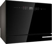 BOSCH ΠΛΥΝΤΗΡΙΟ ΠΙΑΤΩΝ ΕΠΙΤΡΑΠΕΖΙΟ BOSCH SKS6ITB00E ΜΑΥΡΟ 6ΣΕΡΒ