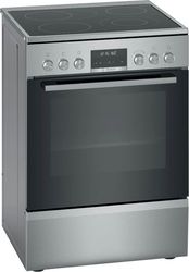 ΚΟΥΖΙΝΑ ΜΕ ΚΕΡΑΜΙΚΗ ΕΣΤΙΑ ΠΥΡΟΛΥΣΗ HKS79U250 63LT INOX