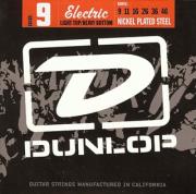 DUNLOP ΧΟΡΔΕΣ ΗΛΕΚΤΡΙΚΗΣ ΚΙΘΑΡΑΣ DUNLOP DEN0946 LIGHT TOP HEAVY BOTTOM 9-46 NICKEL PLATED STEEL