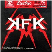 DUNLOP ΧΟΡΔΕΣ ΗΛΕΚΤΡΙΚΗΣ ΚΙΘΑΡΑΣ ΣΕΤ DUNLOP KERRY KING 10-46 ΜΕ ΕΞΤΡΑ .052 Ε NICKEL PLATED STEEL KKN1052
