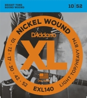 DADDARIO ΧΟΡΔΕΣ ΗΛΕΚΤΡΙΚΗΣ ΚΙΘΑΡΑΣ D'ADDARIO EXL140 XL SERIES LIGHT TOP HEAVY BOTTOM 10-52 NICKEL WOUND