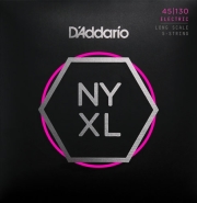 DADDARIO ΧΟΡΔΕΣ ΗΛΕΚΤΡΙΚΟΥ ΜΠΑΣΟΥ D'ADDARIO NYXL45130 5-STRING 45-130 LONG SCALE