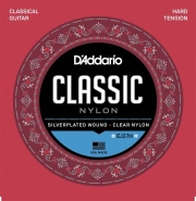 DADDARIO ΧΟΡΔΕΣ ΚΛΑΣΣΙΚΗΣ ΚΙΘΑΡΑΣ D'ADDARIO EJ27H CLASSIC NYLON SERIES CLEAR SILVERPLATED HARD TENSION
