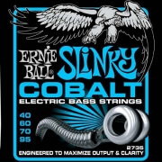 ERNIE BALL ΧΟΡΔΕΣ ΗΛΕΚΤΡΙΚΟΥ ΜΠΑΣΟΥ ERNIE BALL 2735 COBALT EXTRA SLINKY