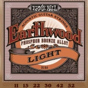 ERNIE BALL ΧΟΡΔΕΣ ΑΚΟΥΣΤΙΚΗΣ ΚΙΘΑΡΑΣ ERNIE BALL 2148 EARTHWOOD PHOSPHOR LIGHT