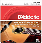 ΧΟΡΔΕΣ ΑΚΟΥΣΤΙΚΗΣ ΚΙΘΑΡΑΣ D’ADDARIO EJ-83M GYPSY JAZZ