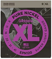 ΧΟΡΔΕΣ ΗΛΕΚΤΡΙΚΗΣ ΚΙΘΑΡΑΣ D'ADDARIO EPN-120