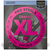 DADDARIO ΧΟΡΔΕΣ ΗΛΕΚΤΡΙΚΟΥ ΜΠΑΣΟΥ D'ADDARIO EPS-170-6 6 STRING