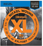 ΧΟΡΔΕΣ ΗΛΕΚΤΡΙΚΗΣ ΚΙΘΑΡΑΣ D'ADDARIO EXL-110BT