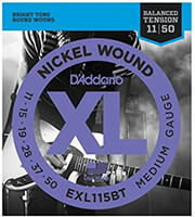 DADDARIO ΧΟΡΔΕΣ ΗΛΕΚΤΡΙΚΗΣ ΚΙΘΑΡΑΣ D'ADDARIO EXL-115BT