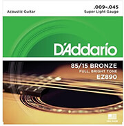 DADDARIO ΧΟΡΔΕΣ ΑΚΟΥΣΤΙΚΗΣ ΚΙΘΑΡΑΣ D'ADDARIO EZ-890