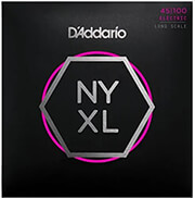 DADDARIO ΧΟΡΔΕΣ ΗΛΕΚΤΡΙΚΟΥ ΜΠΑΣΟΥ D'ADDARIO NYXL 45100 LONG SCALE 45-100