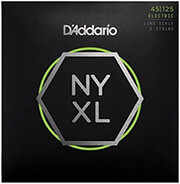 ΧΟΡΔΕΣ ΗΛΕΚΤΡΙΚΟΥ ΜΠΑΣΟΥ D'ADDARIO NYXL 45125 LONG SCALE 45-125 5 STRING