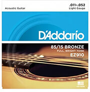 DADDARIO ΧΟΡΔΕΣ ΑΚΟΥΣΤΙΚΗΣ ΚΙΘΑΡΑΣ D'ADDARIO ΕΖ-910