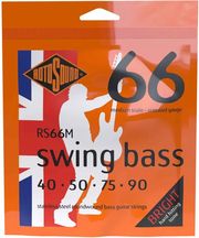 ROTOSOUND ΧΟΡΔΕΣ ΗΛΕΚΤΡΙΚΟΥ ΜΠΑΣΟΥ ROTOSOUND RS66M SWING 4 STRING BASS MEDIUM SCALE 40-90 STAINLESS STEEL