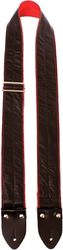 PERRIS PERRI'S EASY-7181 BLACK/RED GARMENT ΔΕΡΜΑΤΙΝΗ ΖΩΝΗ ΗΛΕΚΤΡΙΚΗΣ ΚΙΘΑΡΑΣ - ΜΠΑΣΟΥ