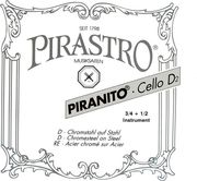 PIRASTRO PIRASTRO PIRANITO MEDIUM 635240 D BALL STEEL XΟΡΔΗ TΣΕΛΟΥ PΕ 3/4 + 1/2