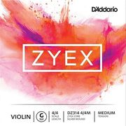 D'ADDARIO ZYEX DZ314 SILVER MEDIUM ΧΟΡΔΗ ΒΙΟΛΙΟΥ