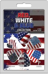 PERRIS PERRI'S LP-PP06 RED, WHITE &amp; BLUE COLLECTION ΠΕΝΝΕΣ (6 ΤΕΜΑΧΙΑ)