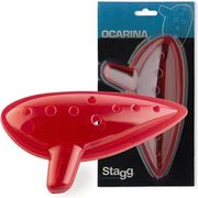 STAGG OCARINA STAGG OCA-PL ΟΚΑΡΙΝΑ ΠΛΑΣΤΙΚΗ ΚΟΚΚΙΝΗ