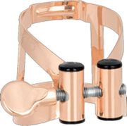 VANDOREN VANDOREN LC51PGP ΣΦΙΓΚΤΗΡΑΣ &amp; KΑΠΑΚΙ ΓΙΑ ΚΛΑΡΙΝΟ BB (PINK GOLD PLATED)