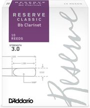 DADDARIO WOODWINDS D'ADDARIO RESERVE CLASSIC ΚΑΛΑΜΙΑ ΚΛΑΡΙΝΟΥ BB NO 2.5 (1 ΤΕΜ.)