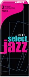 DADDARIO WOODWINDS RICO SELECT JAZZ ΚΑΛΑΜΙΑ ΒΑΡΥΤΟΝΟΥ ΣΑΞΟΦΩΝΟΥ HARD ΝΟ.3 ( ΤΕΜ.) FILED